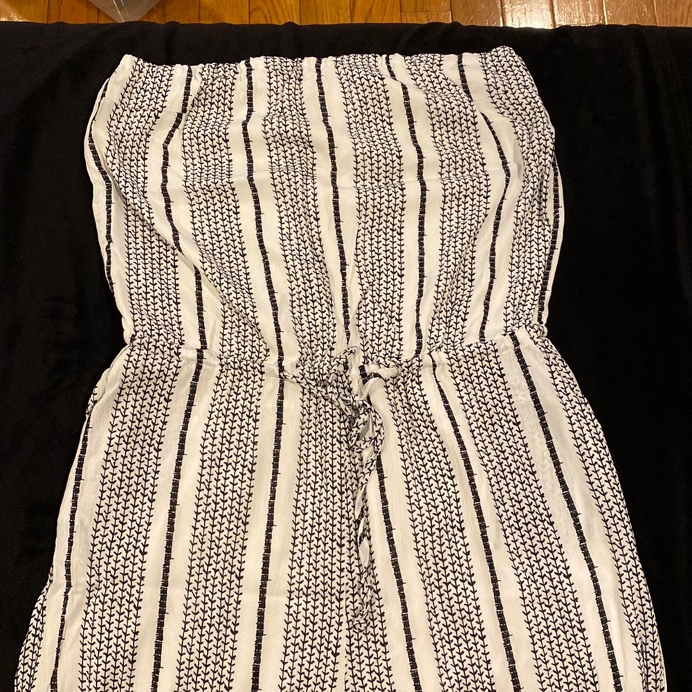 Strapless jumpsuit